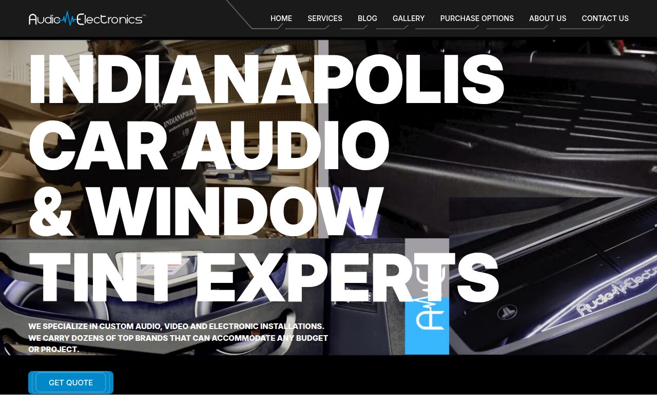 Audio Electronics website