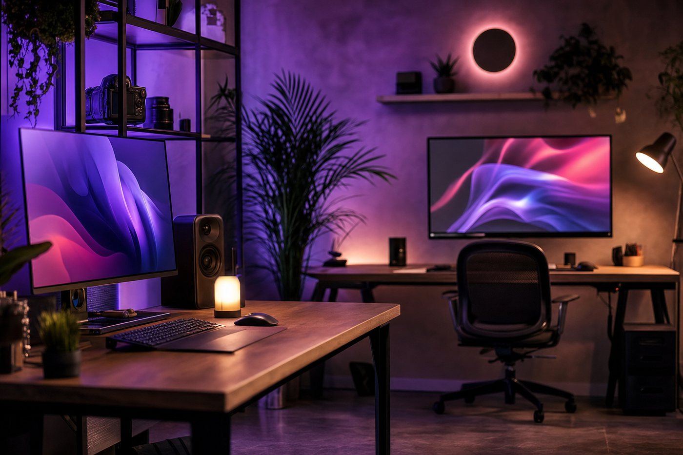 The Elevated Marketing studio workspace